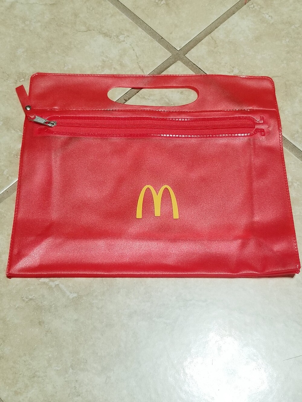 McDonald's Smilemakers Arches Red Multi-Purpose Mini Bag